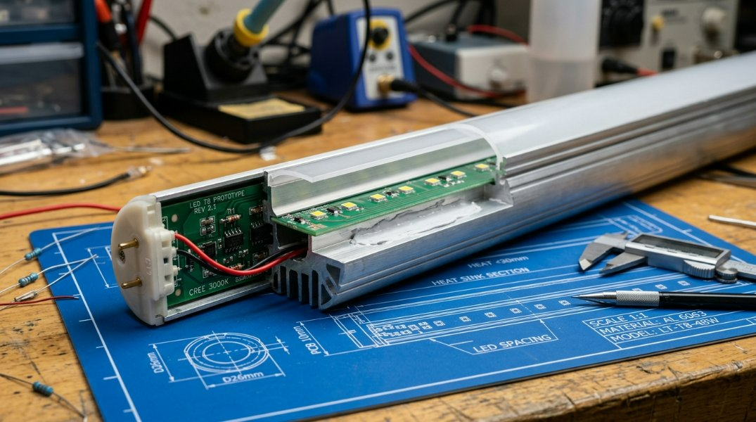 2026 Ultimate Guide to LED T8 Tube Housing med 10 mm PCB: Termisk data, 3D CAD & UL-överensstämmelse